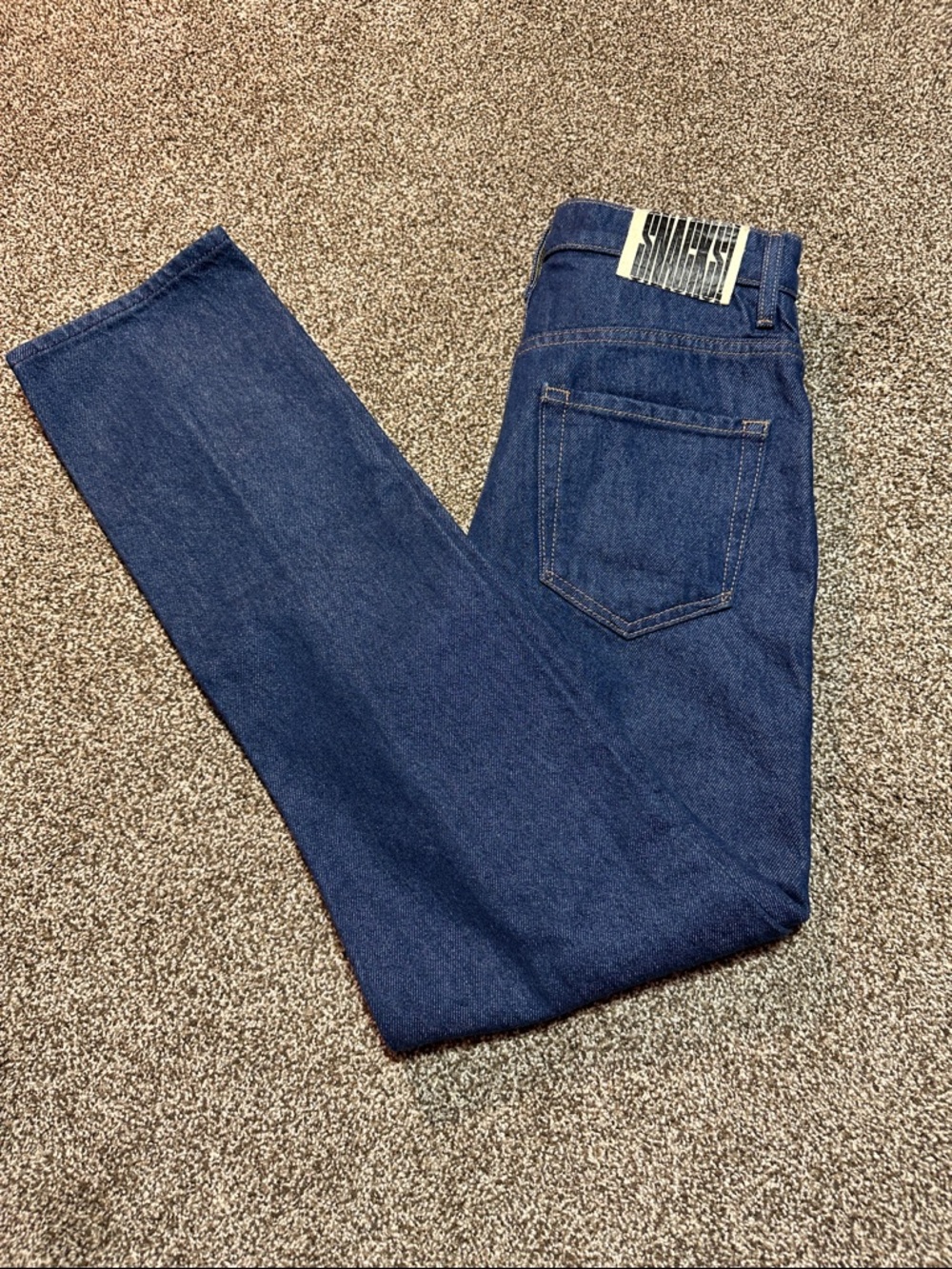 MOTHER Snacks jeans the pin up tippy top sweet too in clean your plate size 25 - Picture 3 of 13